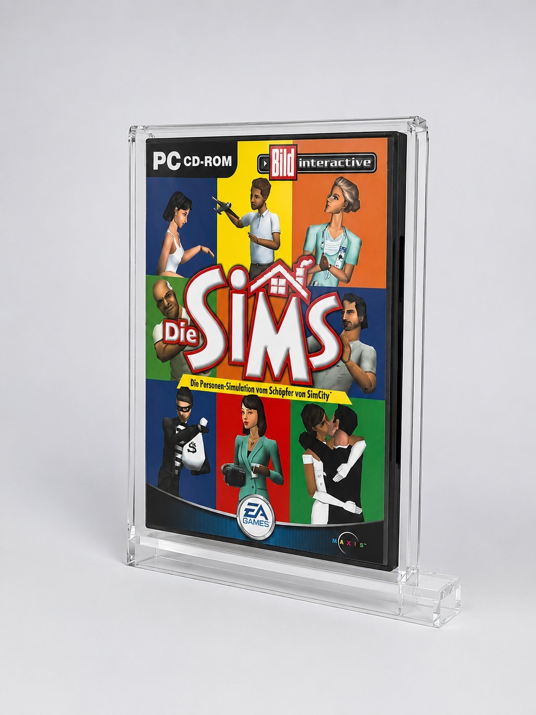 Acryl Case für Computer (PC) Spiele (OVP)
